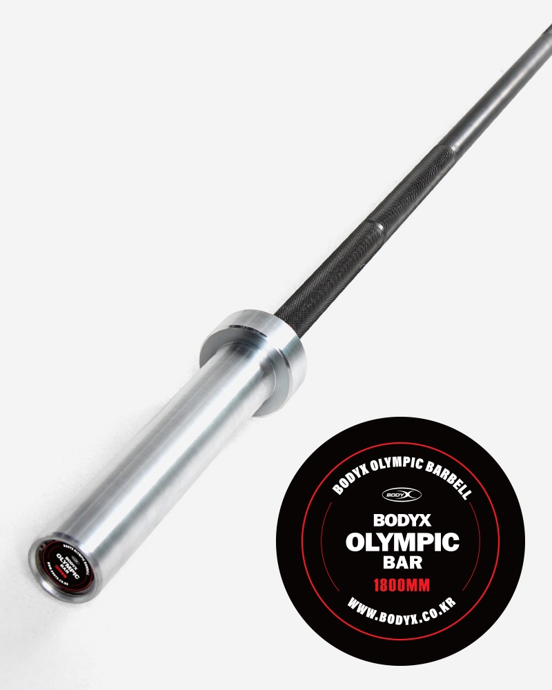 바디엑스 중량봉 1800 전문 역기봉 직선바 올림픽 바벨 역기 헬스