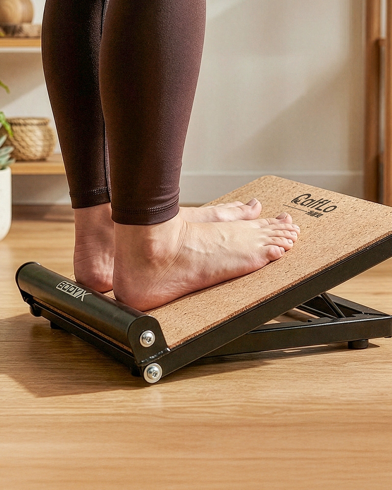 바디엑스 카프 스트레칭보드 캐플로 종아리 밸런스 기구 다리 족저근막이완 아킬레스건 근육