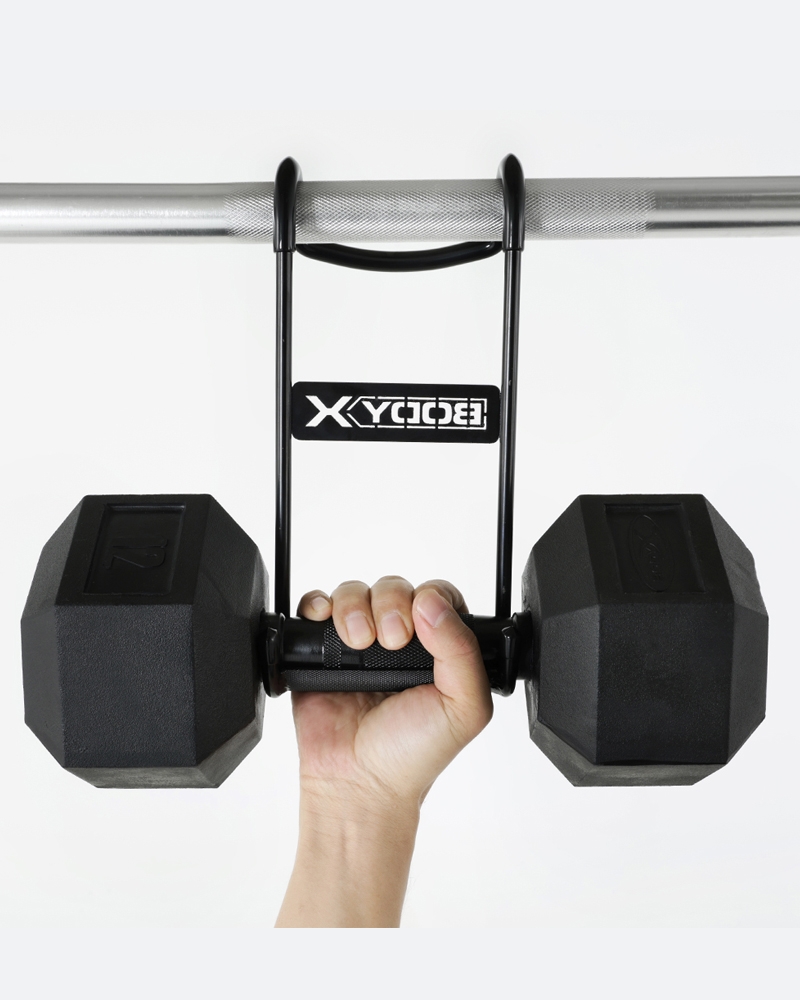 바디엑스 파워 덤벨 후크 패브릭 스틸 프레스 아령 홈짐 홈트 세트 프리웨이트 덤벨 보조기구