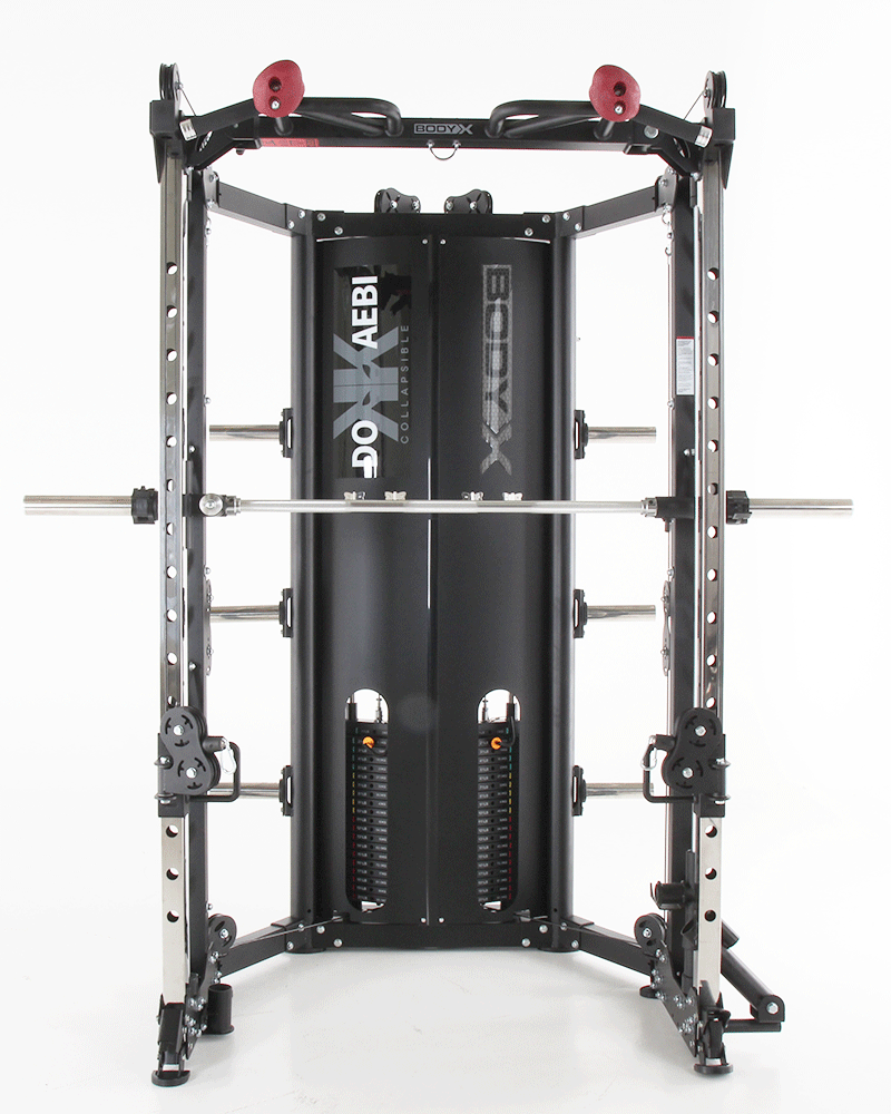 [바디엑스] 블럭형 도깨비 컬랩서블 BK-3058 스미스머신 파워랙 하프랙 펑셔널트레이너 벤치프레스 멀티짐