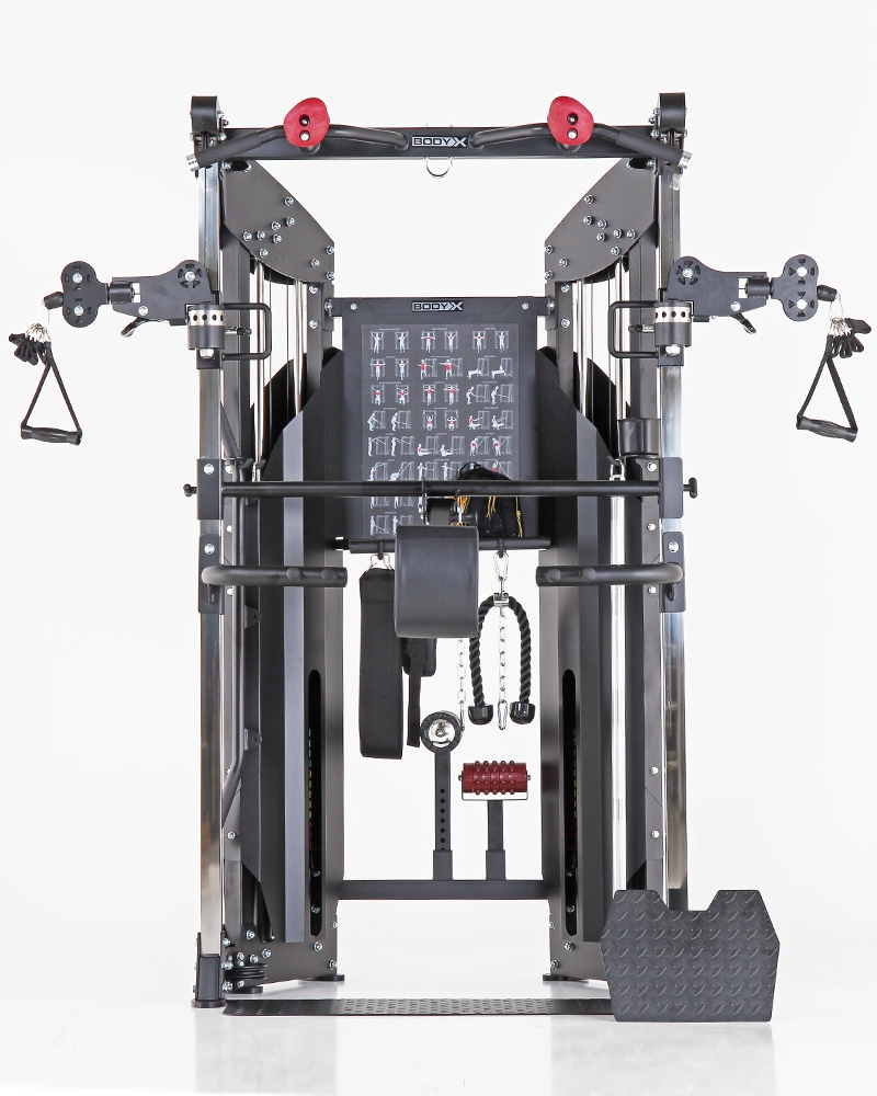 [바디엑스] 파워타워 펑셔널 케이블머신 PT360 케이블운동 케이블크로스오버 랫풀 롱풀