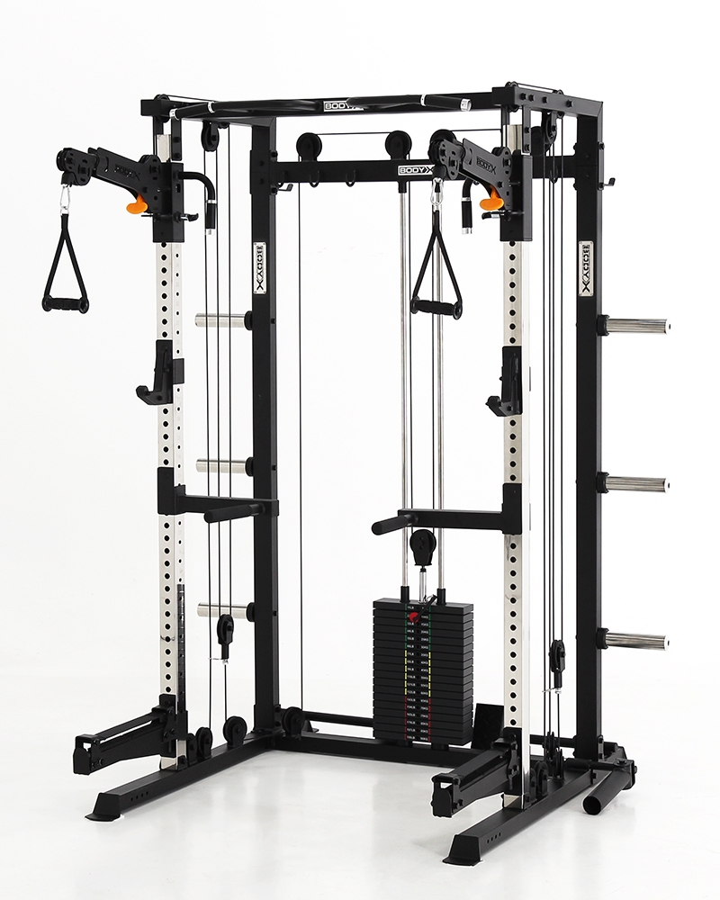 [사전예약] 바디엑스 올인원 멀티랙 머신 CM6 (90KG블럭내장)