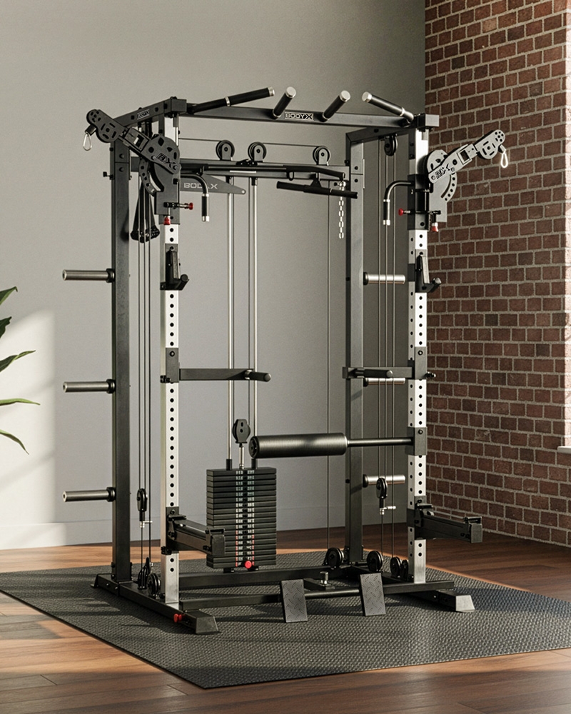 바디엑스 올인원 멀티랙 머신 CM6 (90KG블럭내장)