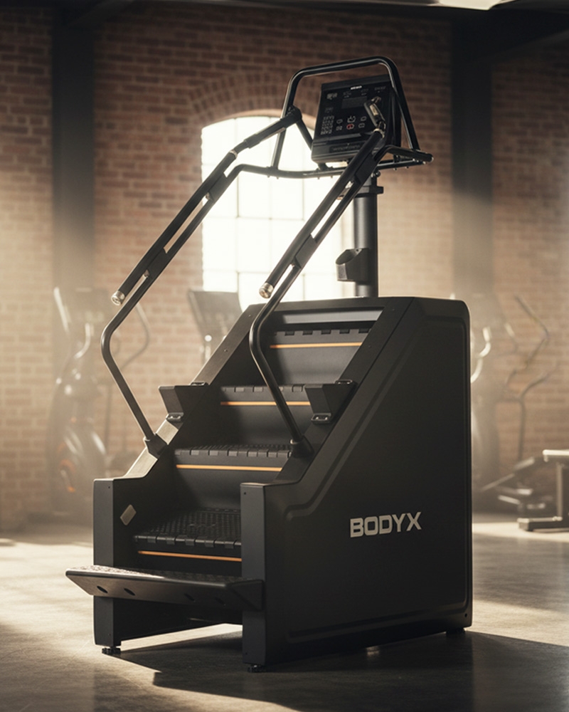 바디엑스 천국의계단 클럽용 스텝밀 머신 스텝퍼 계단 오르기 헬스장 유산소 운동기구