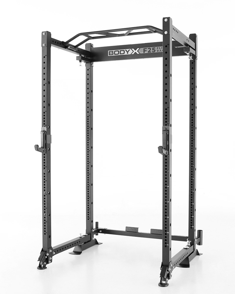 바디엑스 플립랙 F25 폴딩 접이식 파워랙 멀티짐 스쿼트랙 홈짐 풀업 하프랙 헬스기구