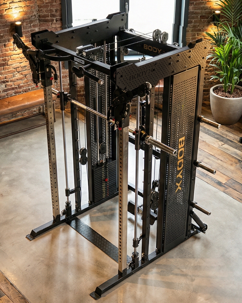 바디엑스 마하 스미스머신 S10 홈짐세트 멀티랙 케이블머신 웨이트 헬스기구