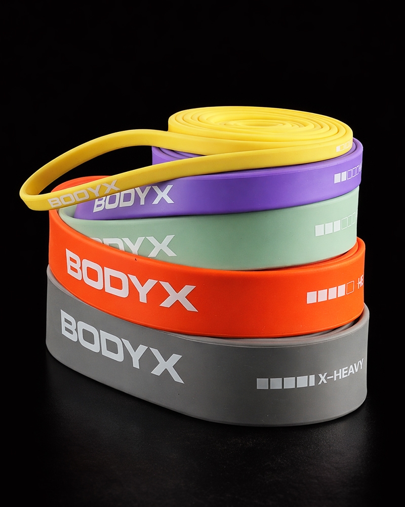 바디엑스 실리콘 파워밴드 풀업밴드 고무줄 운동 턱걸이보조 치닝디핑 헬스 홈트