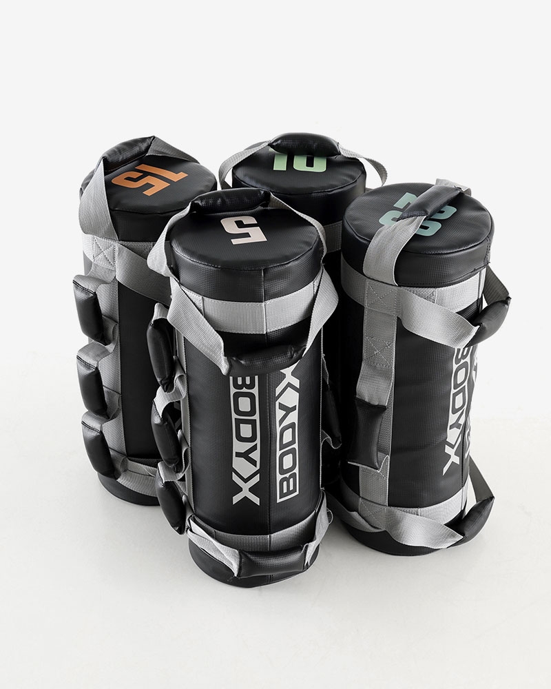 바디엑스 파워백 5KG 10KG 15KG 20KG (택1) 웨이트백 불가리안백 샌드백 크로스핏 아쿠아백